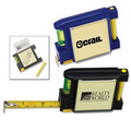 6' 6" Tape Measure with Level, Note Pad and Pen